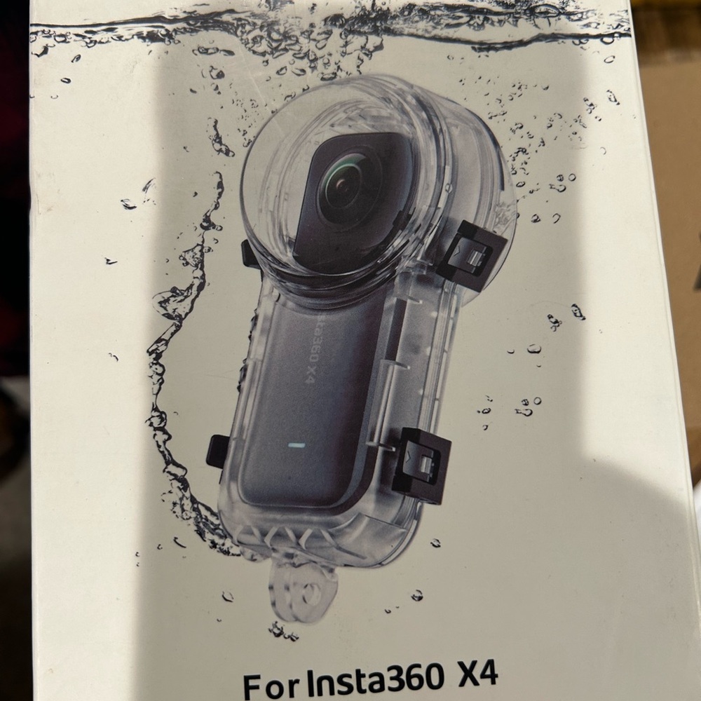 X4 Waterproof Camera Case - Clear